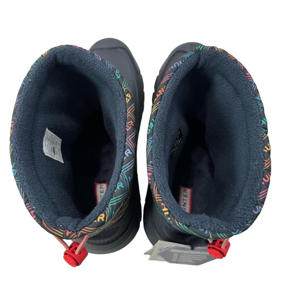Hunter Intrepid Rainbow Logo Insulated Waterproof Short Boots Women’s Size 11 - Picture 9 of 16